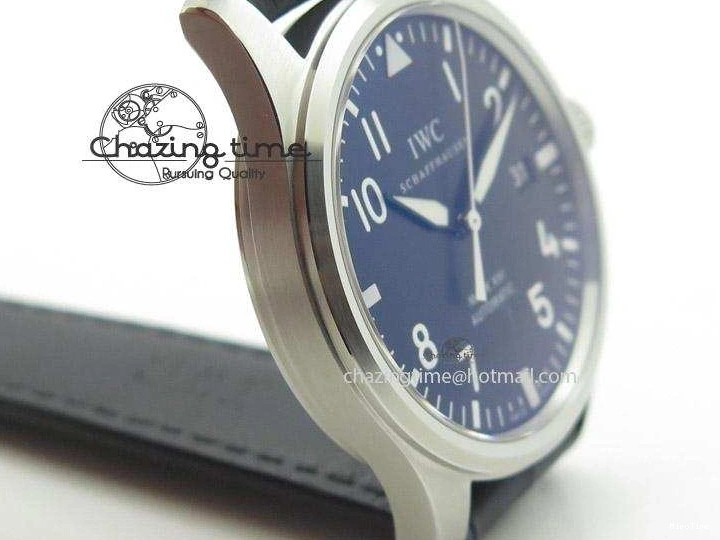 MIROTIME 1221 Mark XVI 1:1 Best Edition MK Maker SS Black Dial A2892 On Black Leather Strap Chic 7371